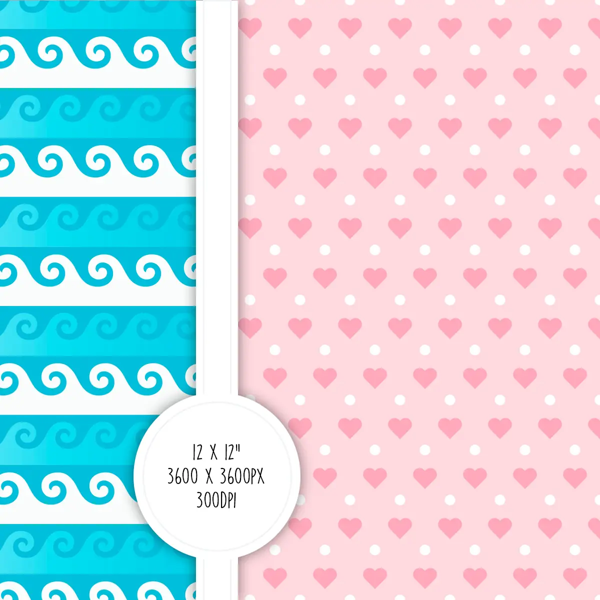 Moana Baby Digital Paper Pack for Scrapbooking and Invitations with Tropical Ocean Patterns and Disney Inspired Designs 2 Moana Baby Digital Paper Pack for Scrapbooking and Invitations with Tropical Ocean Patterns and Disney Inspired Designs